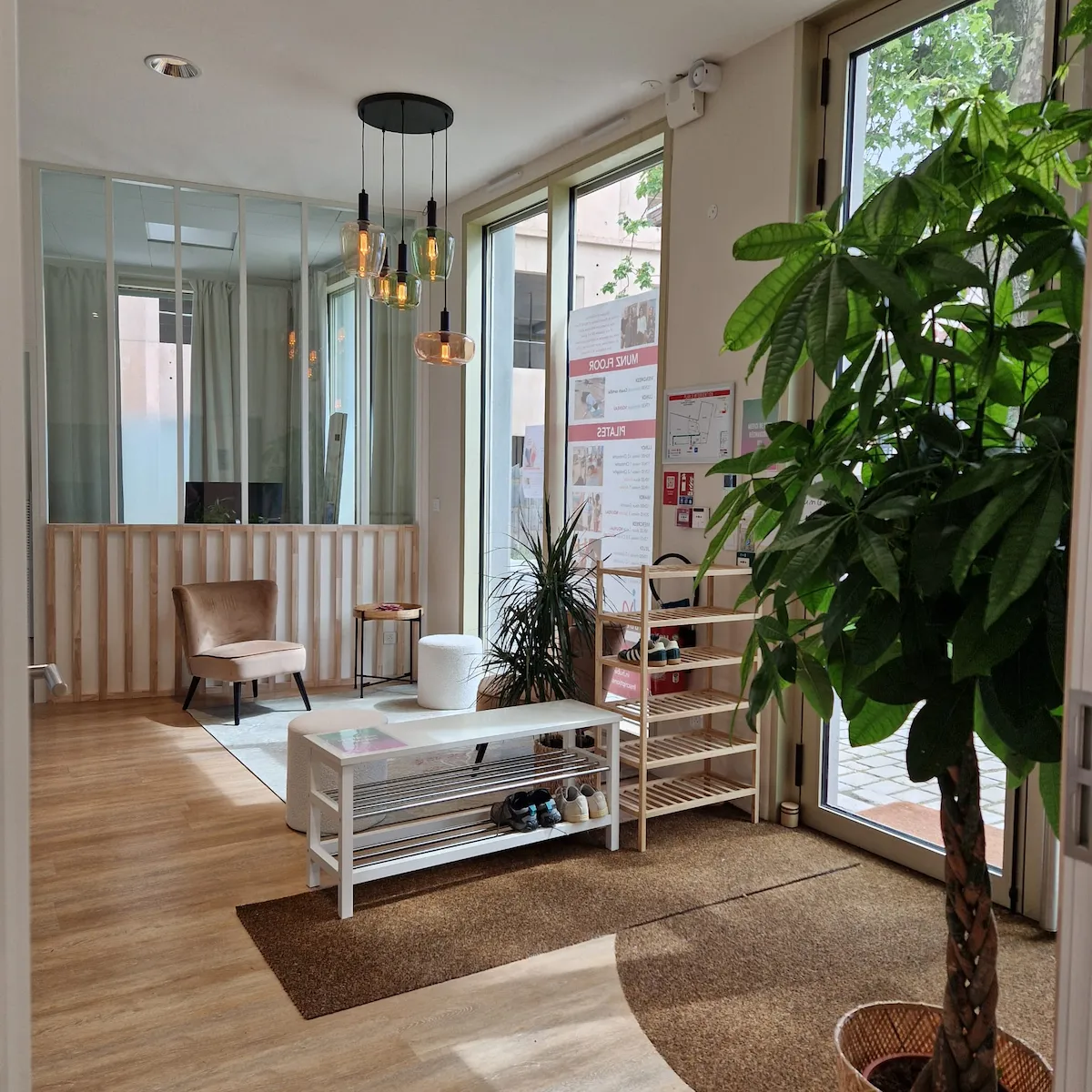 Vue de l'entrée du Studio 32